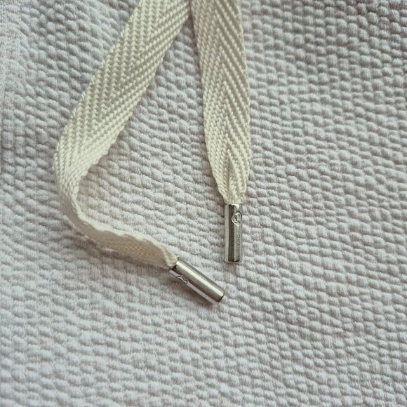 Lululemon Ribbed HR 7/8 Jogger White Opal High Rise Pockets Textured 30" - Picture 3 of 11